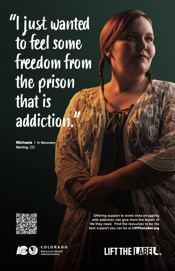Bilingual Freedom from Addiction Poster